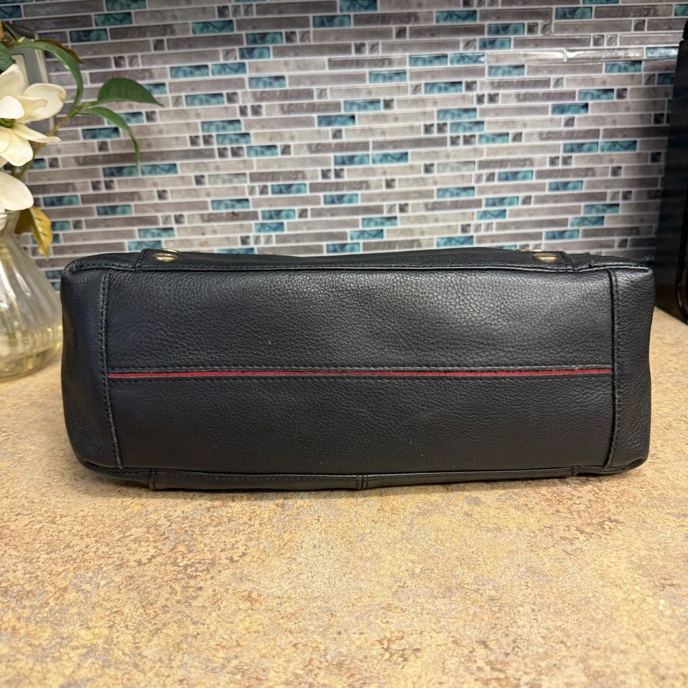 Hammitt Daniel Large Black with Red zipper purse - Picture 7 of 9